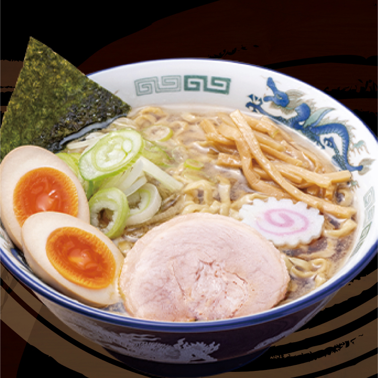 味玉らーめん<br /> ※味玉は割らずに提供iいたします。